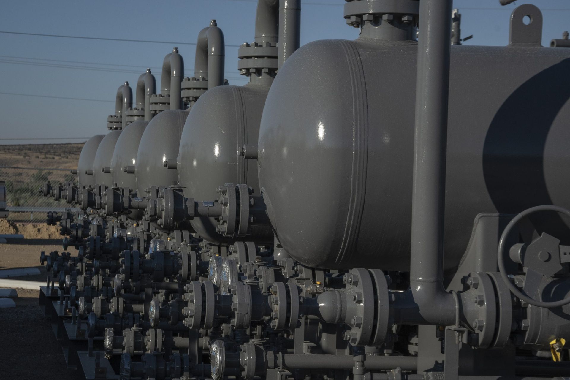 A row of Separators fabricated by PESCO