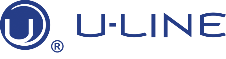 U-Line logo in blue with a circular U icon and wordmark on a white background