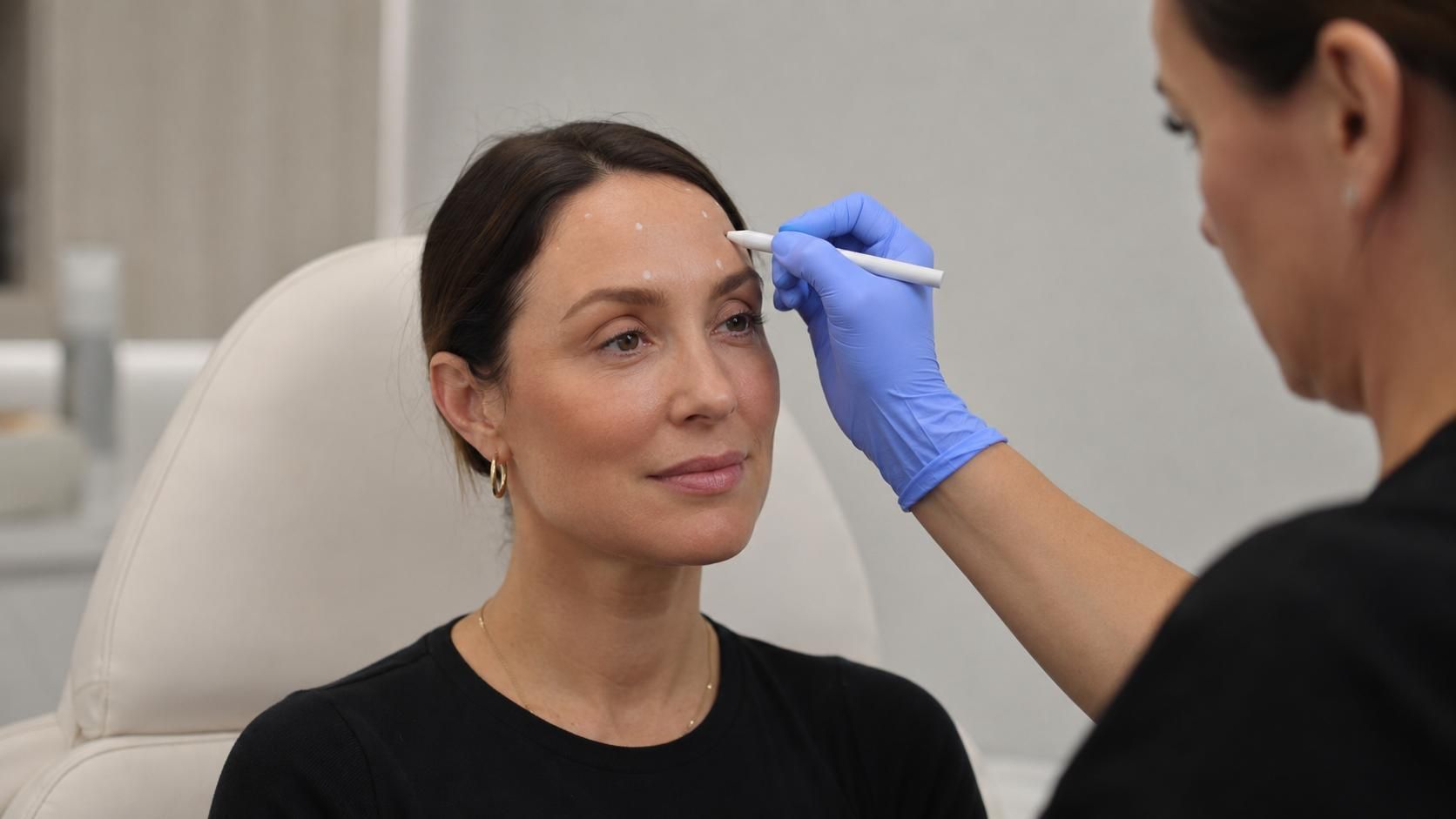 The Forehead Line Treatment Process