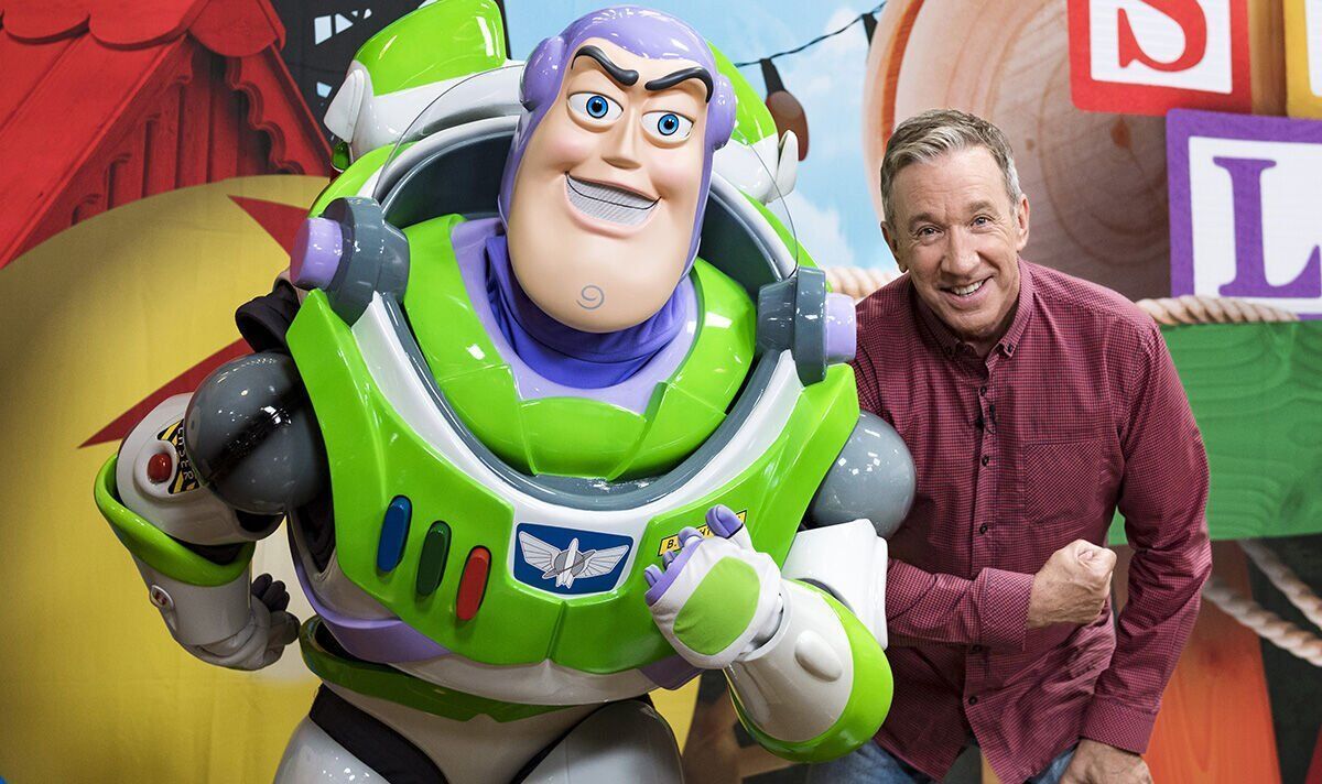 Biz Light Year and Tim Allen