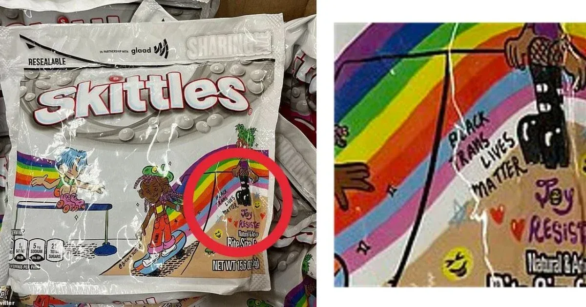 Taste the Rainbow = WOKE “Black Trans Lives Matter”