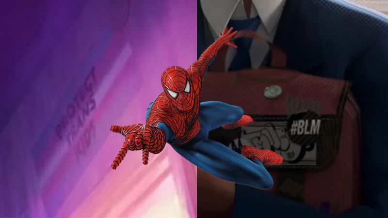 “Protect Trans Kids” Flag, BLM Badge On Display In New Woke Spider-Man (Spider-Them?) Trailer