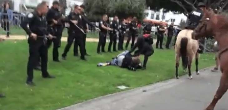 Antifa Targets 'Babies Lives Matter' Rally, Police Let Them Know That Wasn't a Good Idea
