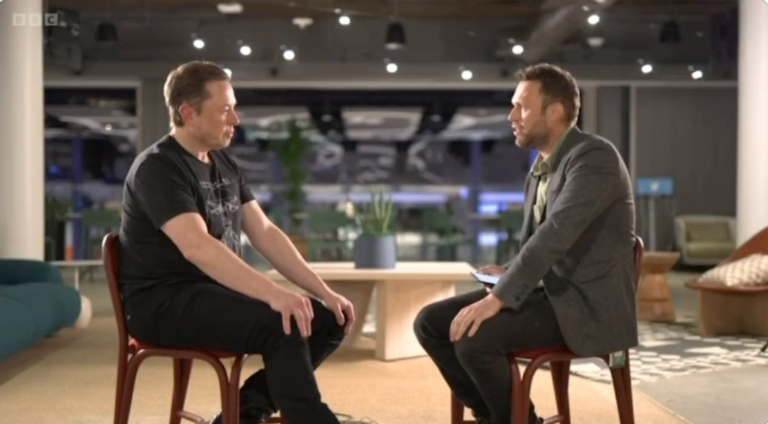 Elon Humiliates BBC Reporter Alleging “Hate Speech” On Twitter But Who Can’t Give A Single Example