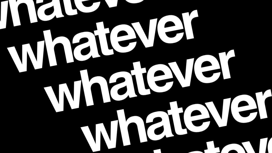 Whatever - Dating Talk