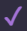 Purple check mark on a dark background.