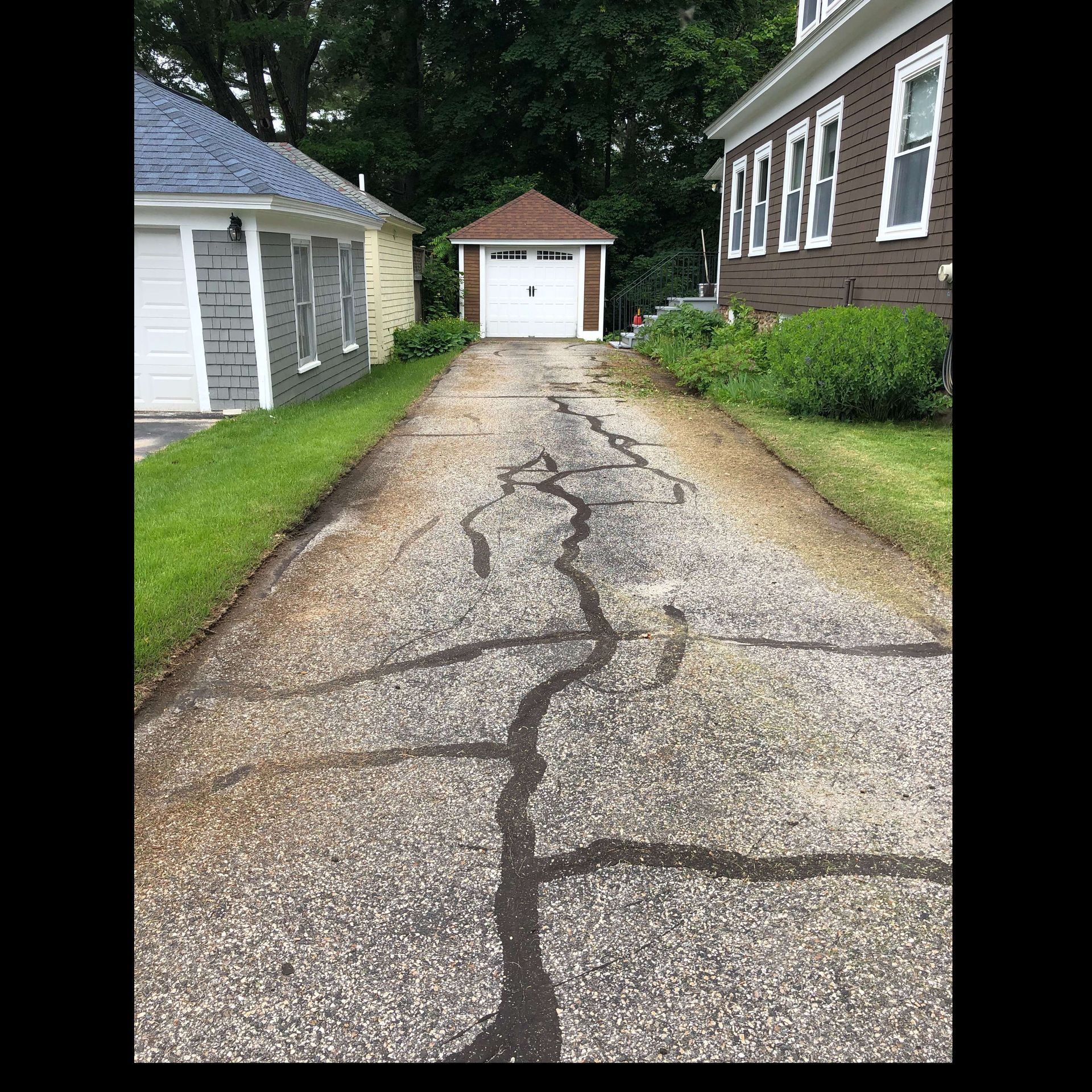 Sealcoating Driveway — Freeport, ME — Costello Coatings