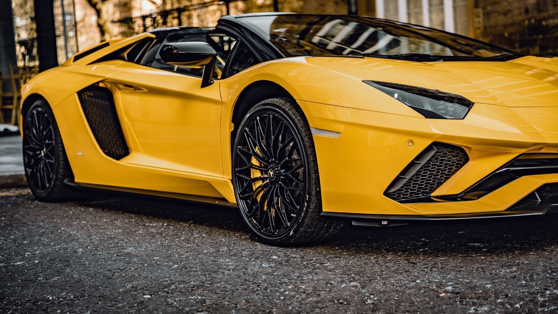 lamborghini gialla