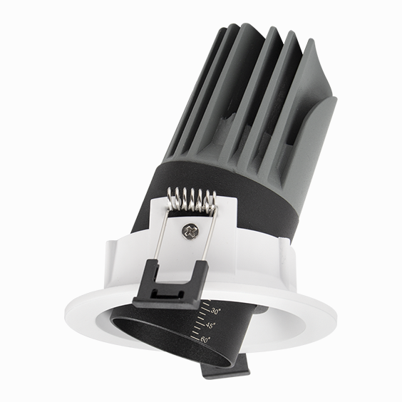 adjustable beam angle downlights
