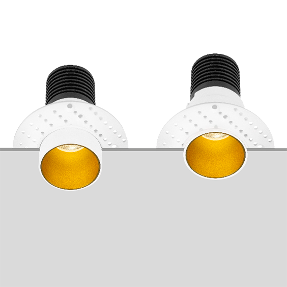 different reflectors downlights