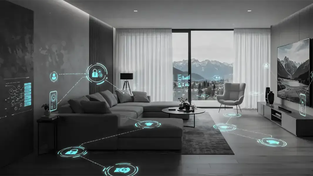 Multiple home devices being connected to each other