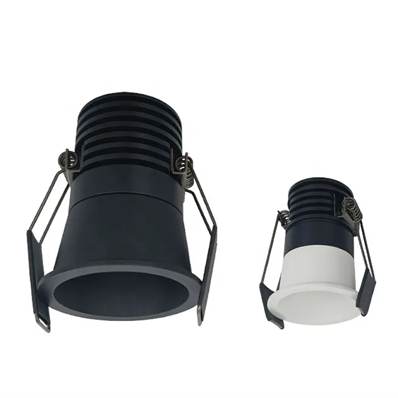 organic shaped and colorful downlights