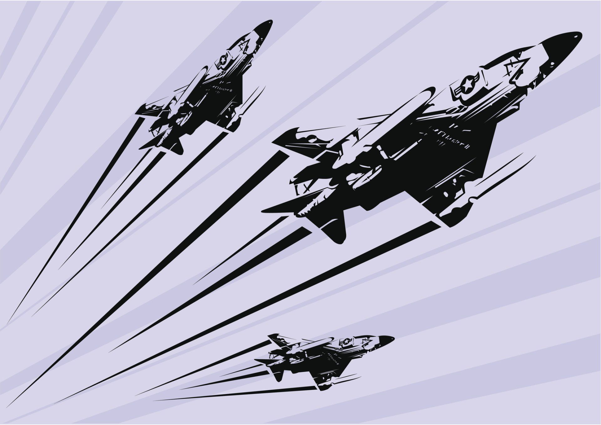 Military Aircraft Vector – Saint Joseph, MI – Martin O. Kirk Attorney at Law