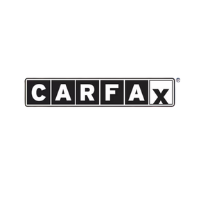 CARFAX logo in black and white with bold block letters and a small registered trademark symbol