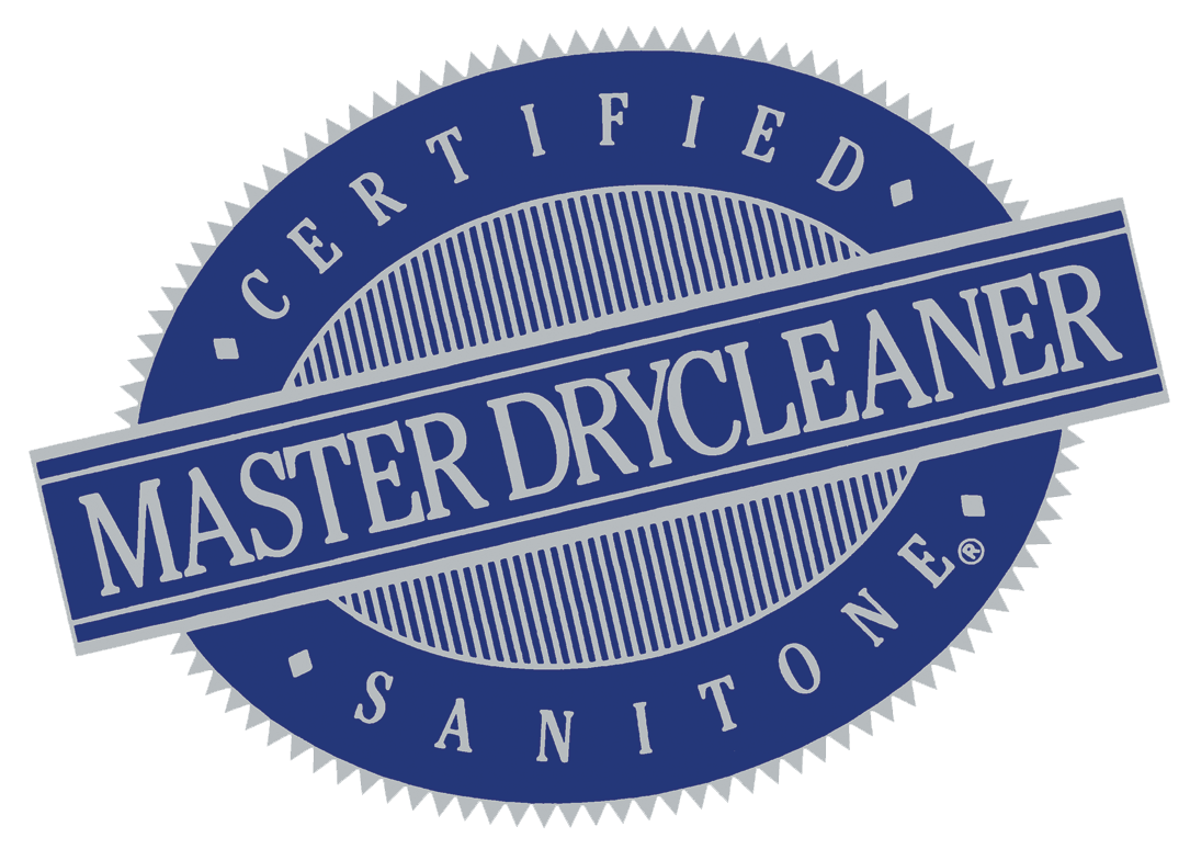 Sanitone Certified Master Drycleaner seal