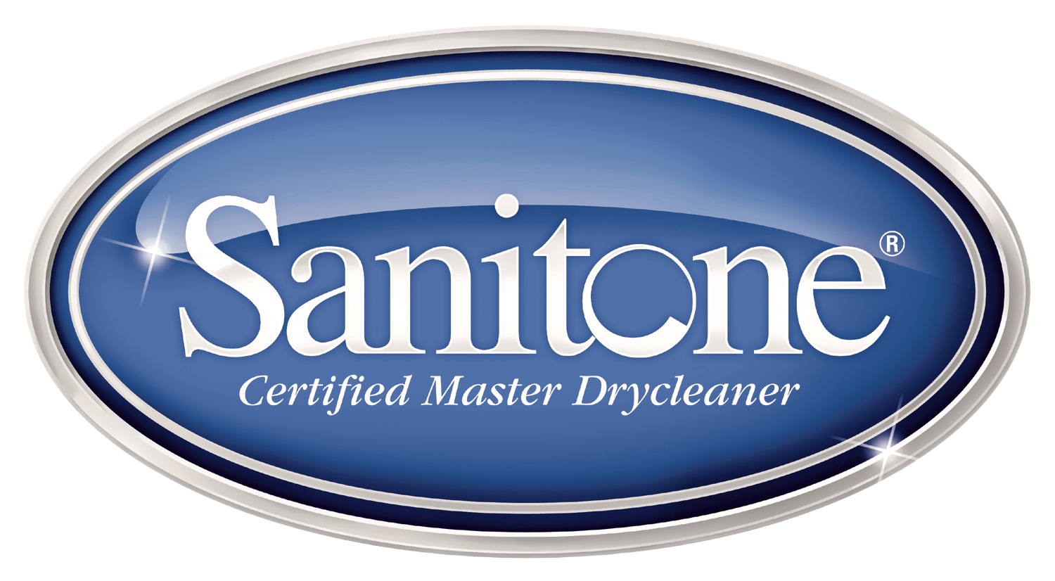 Sanitone Certified Master Drycleaner logo