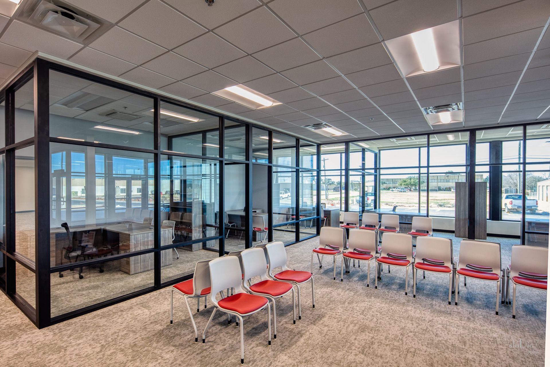 lights in office