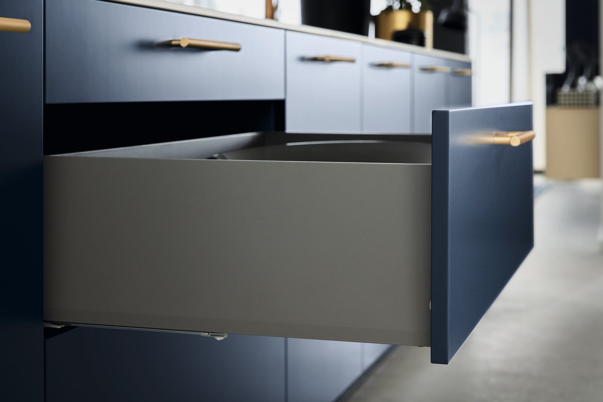 Beckermann Colorado kitchen - open drawer