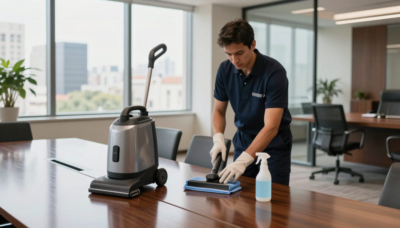 Servicio de limpieza profesional en oficinas de CABA
