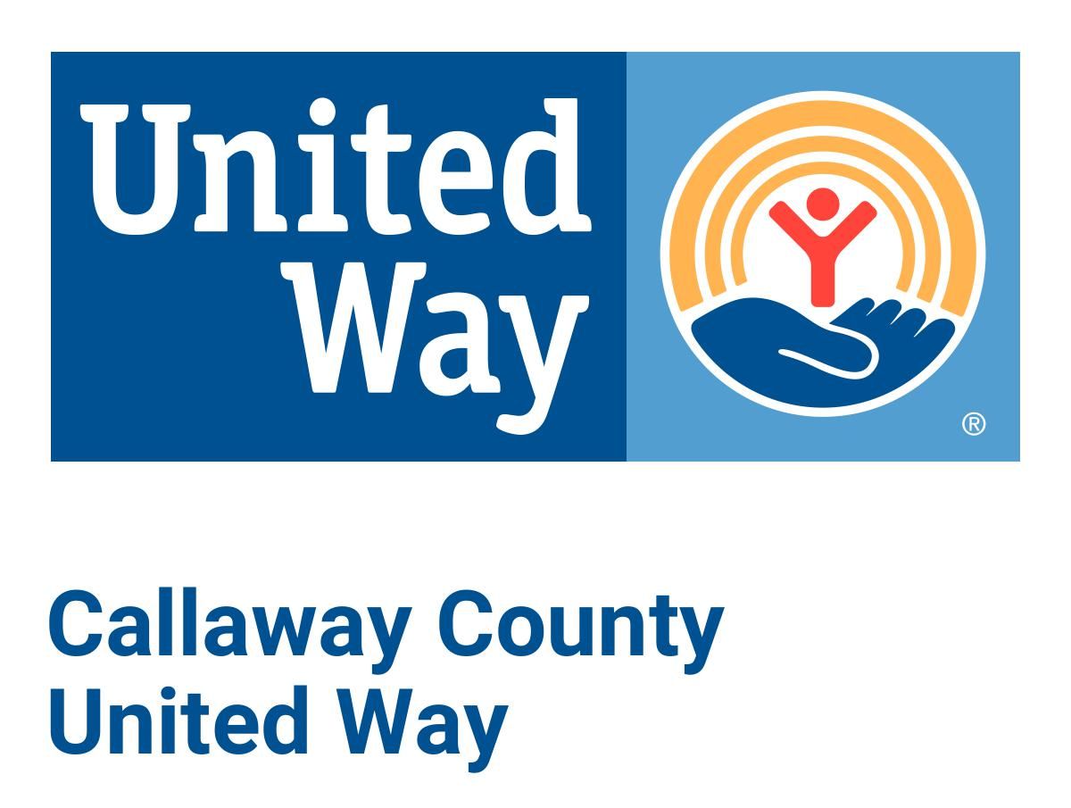 A logo for united way callaway county united way