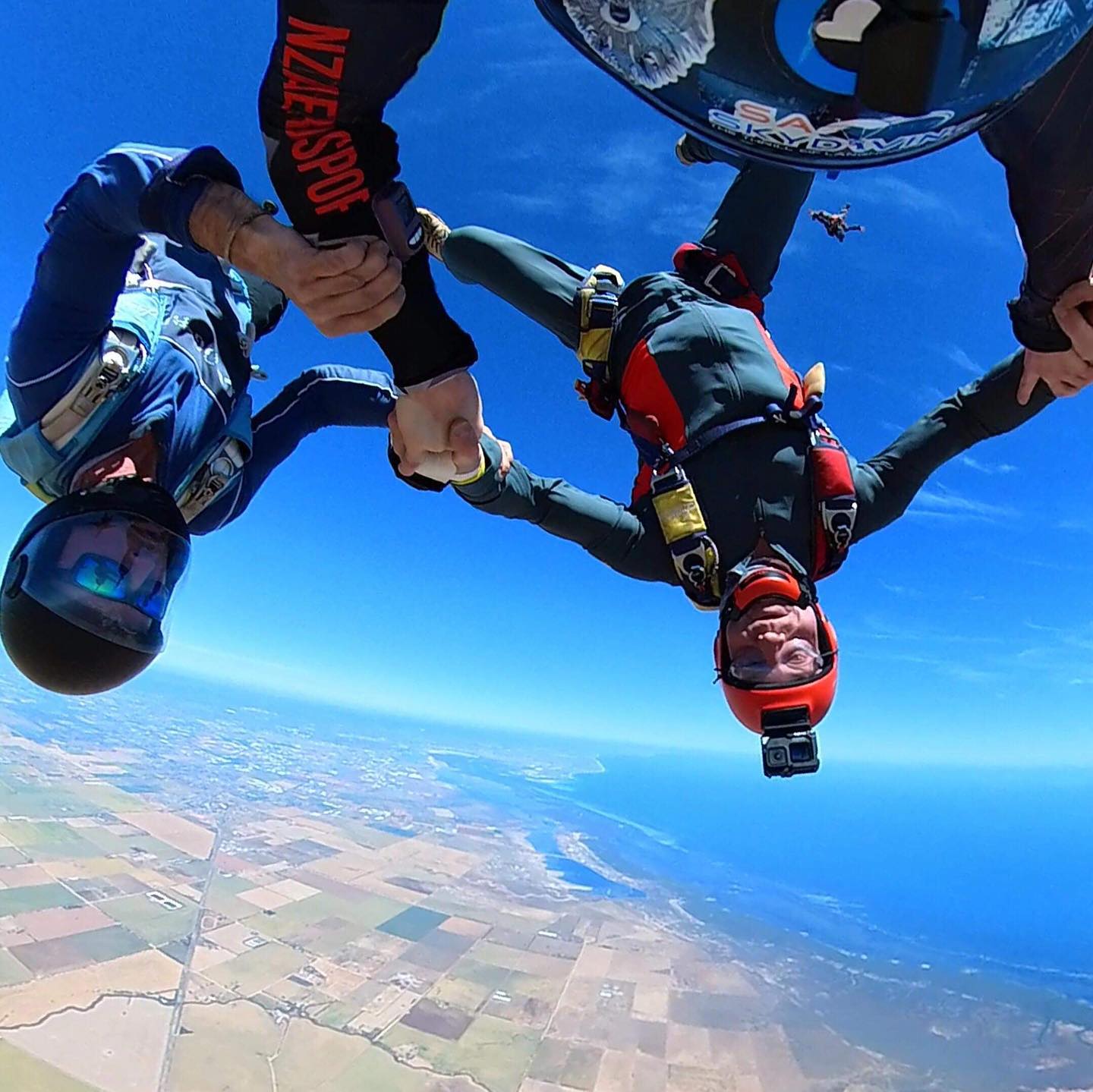 Upside down formation