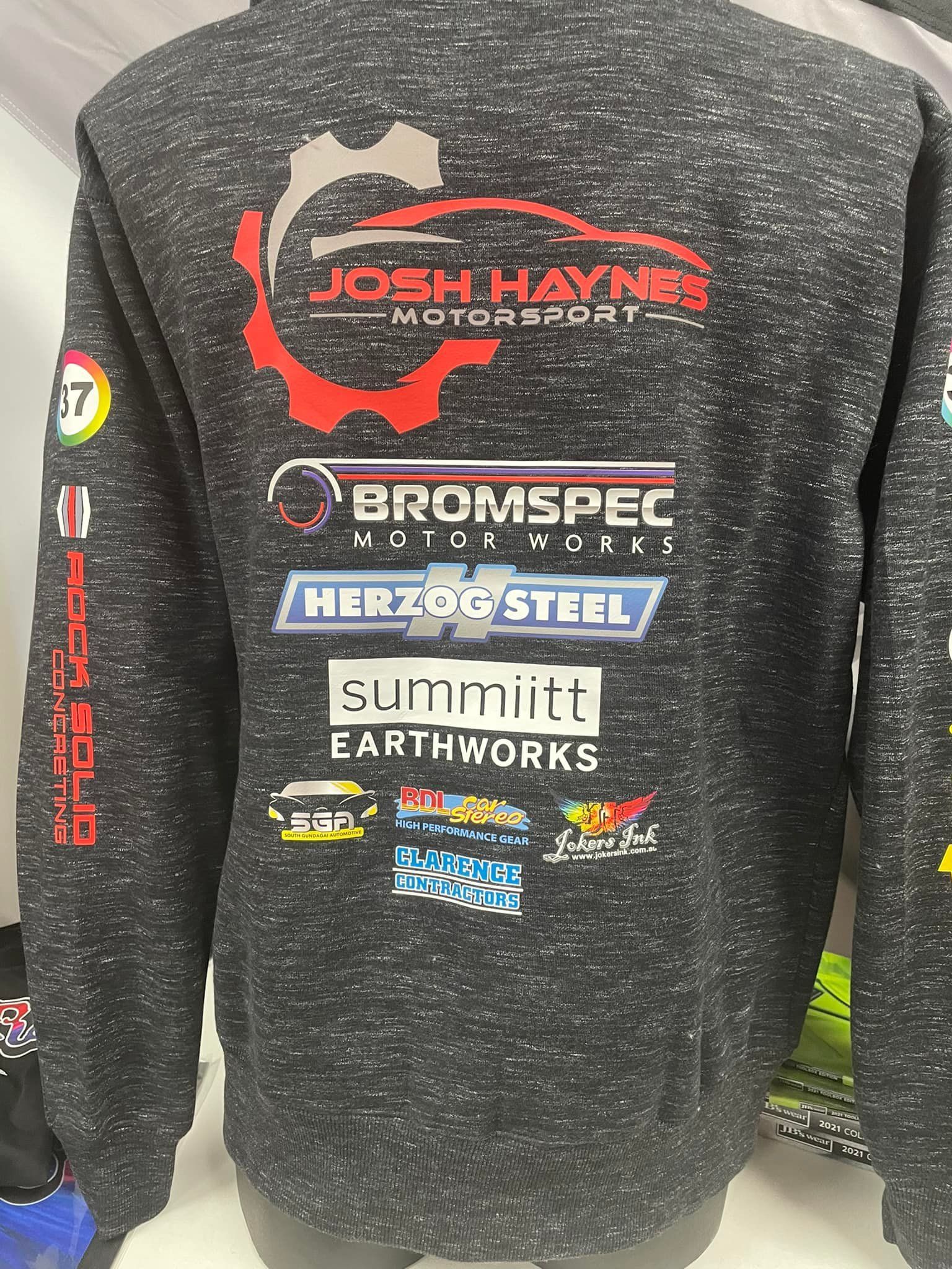 Printed design on a blue shirt, adding style and flair — Screen Printer in Dubbo, NSW