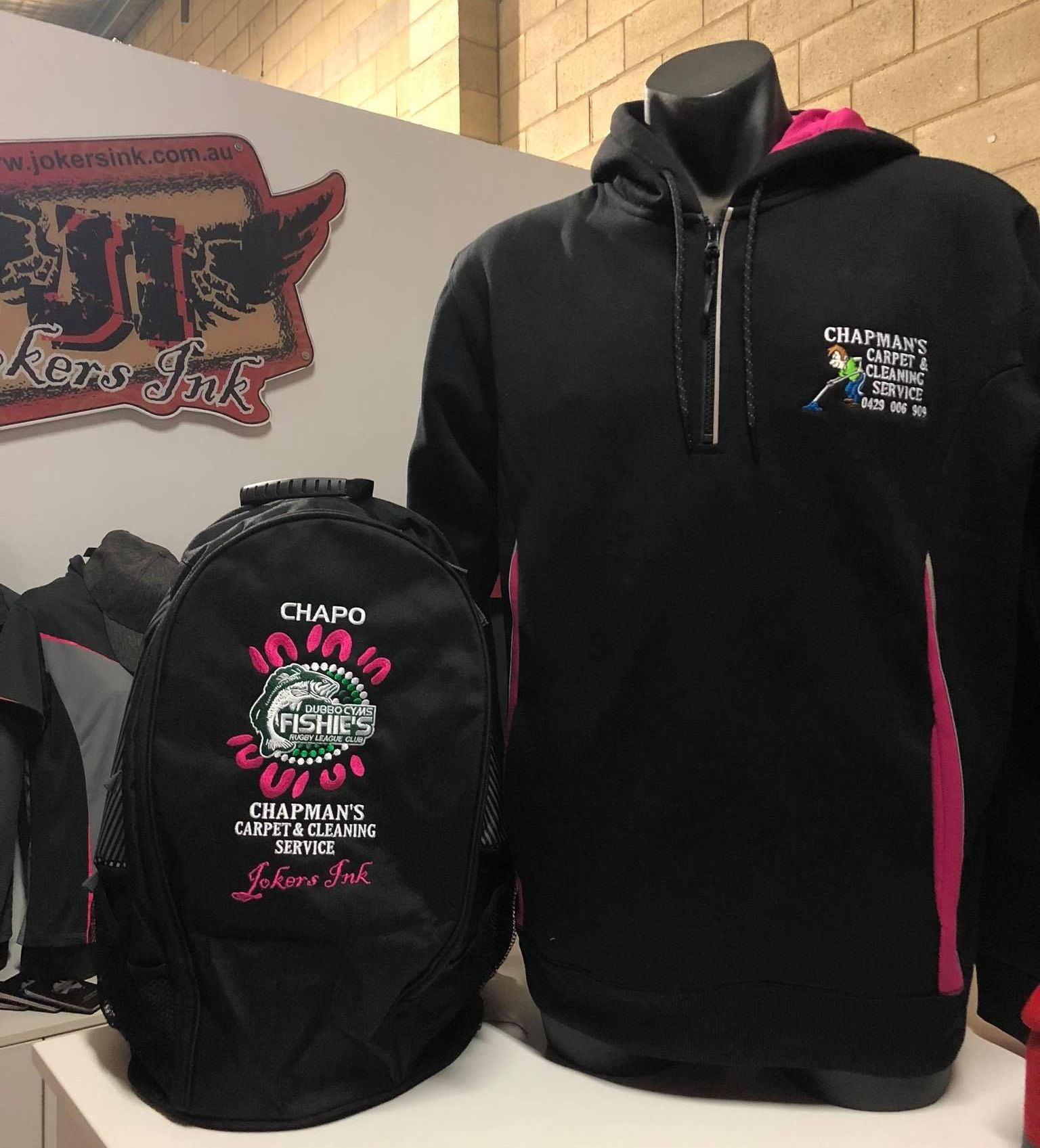 Person wearing a black hoodie and cap, showcasing the latest style in printwear — Screen Printer in Dubbo, NSW