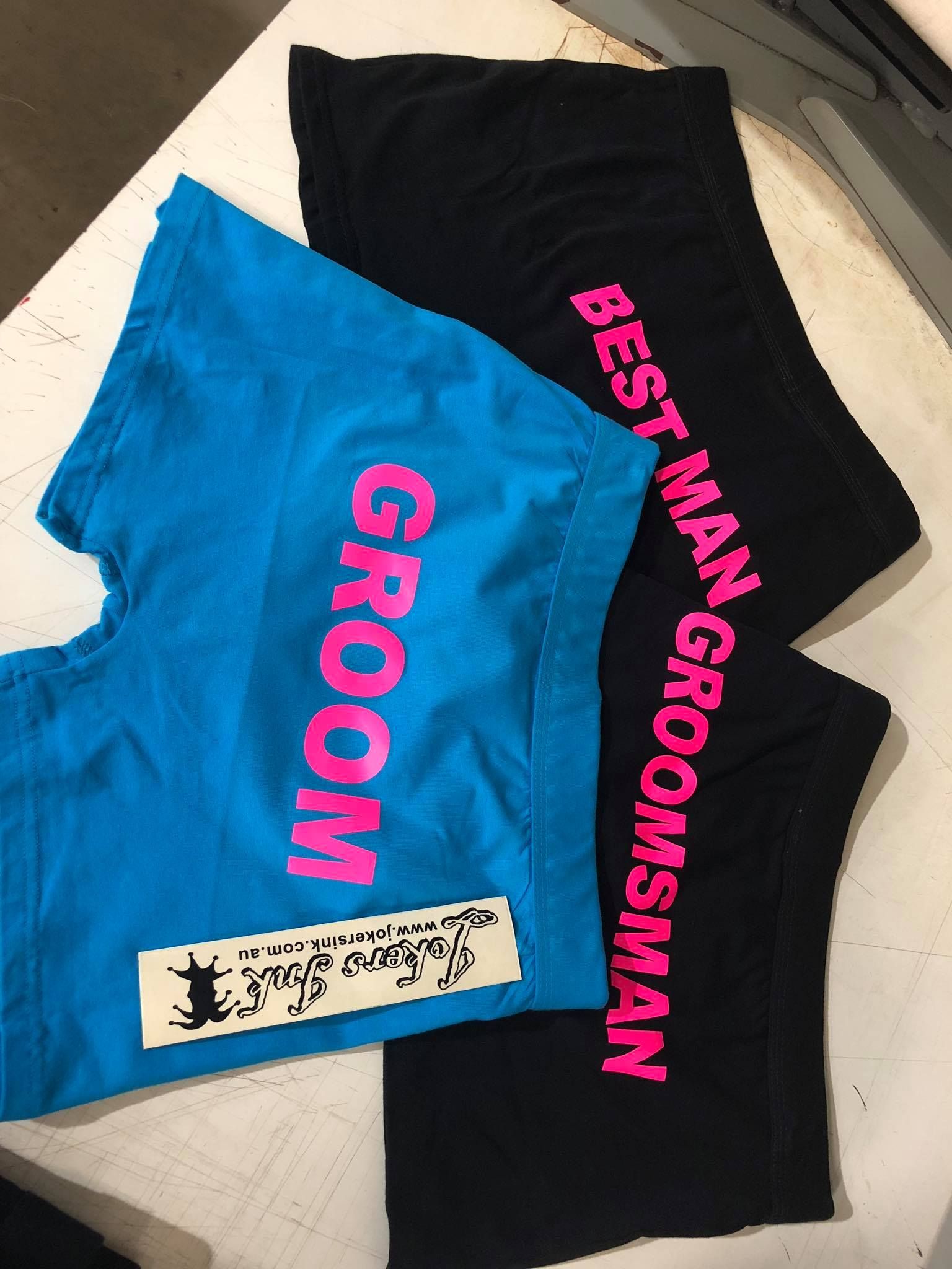 Groom boxer— Screen Printer in Dubbo, NSW