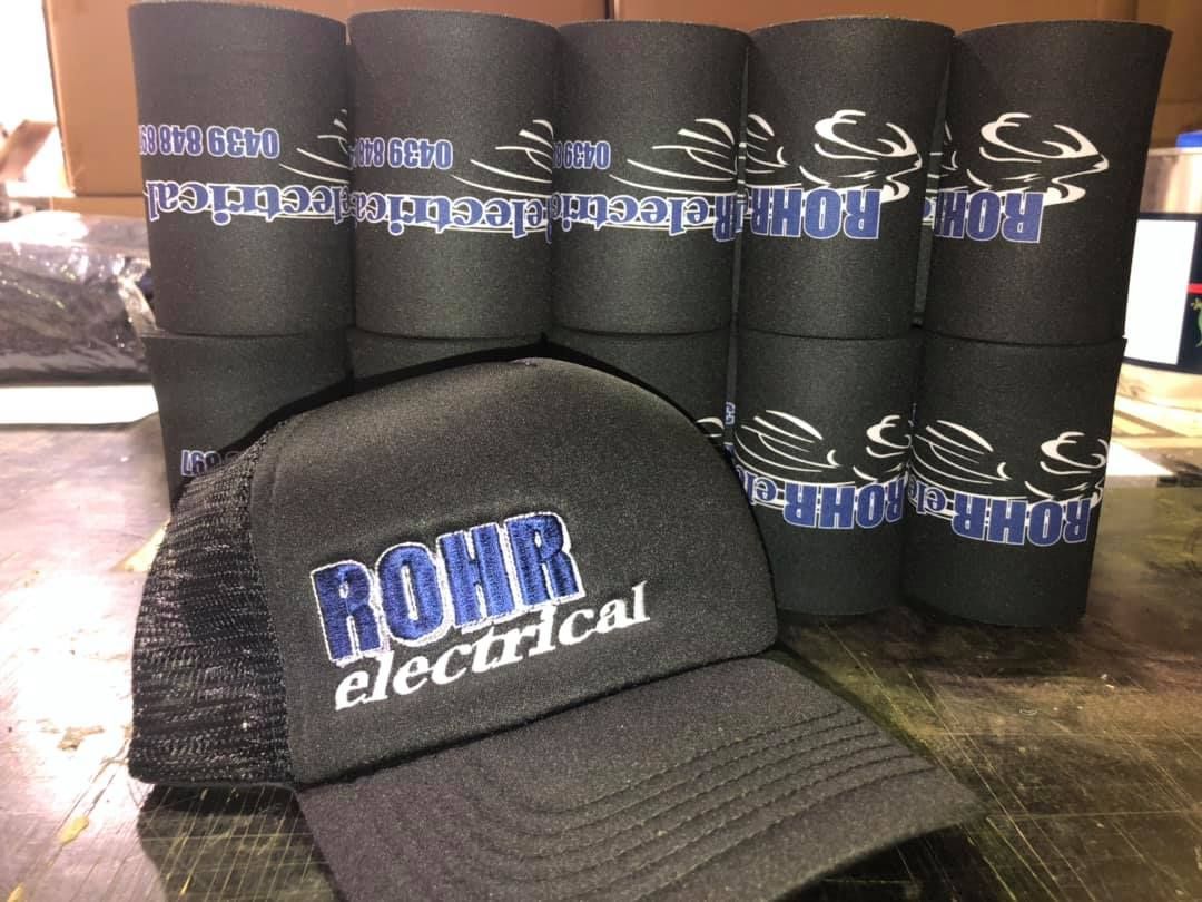 Personalised caps and mugs showcasing unique designs for you — Screen Printer in Dubbo, NSW