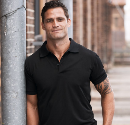 Gentleman Wearing A Black Polo Shirt— Screen Printer in Dubbo, NSW