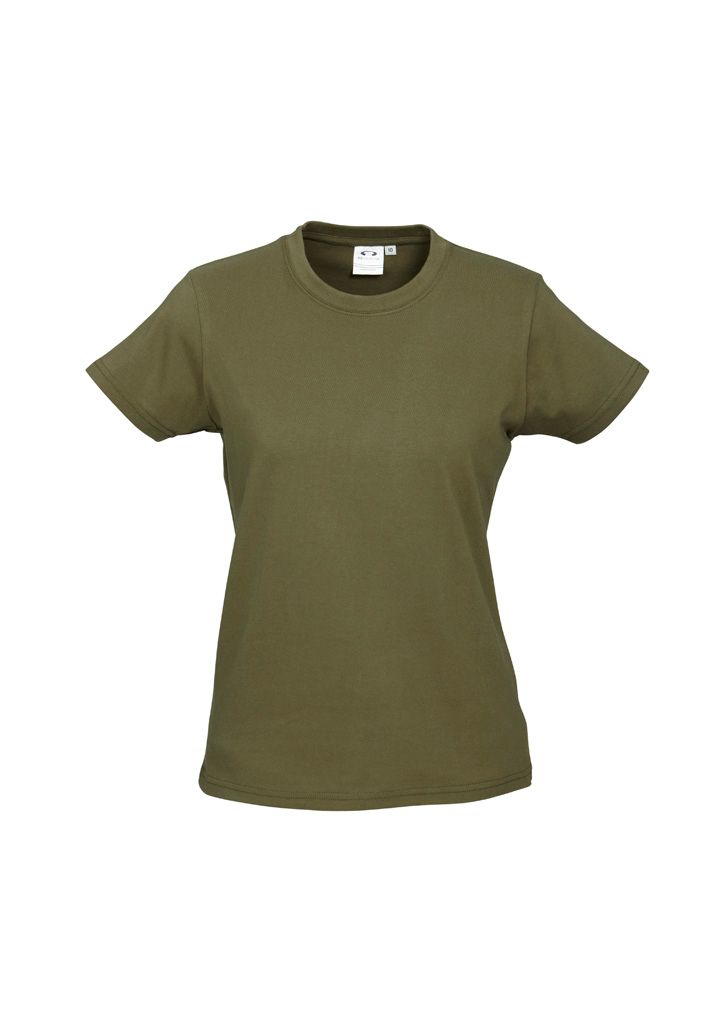 Plain Khaki Shirt Front — Screen Printer in Dubbo, NSW