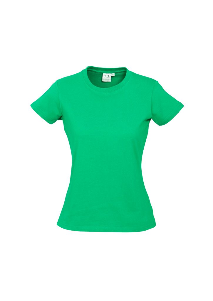 Plain Neon Green Shirt Front — Screen Printer in Dubbo, NSW