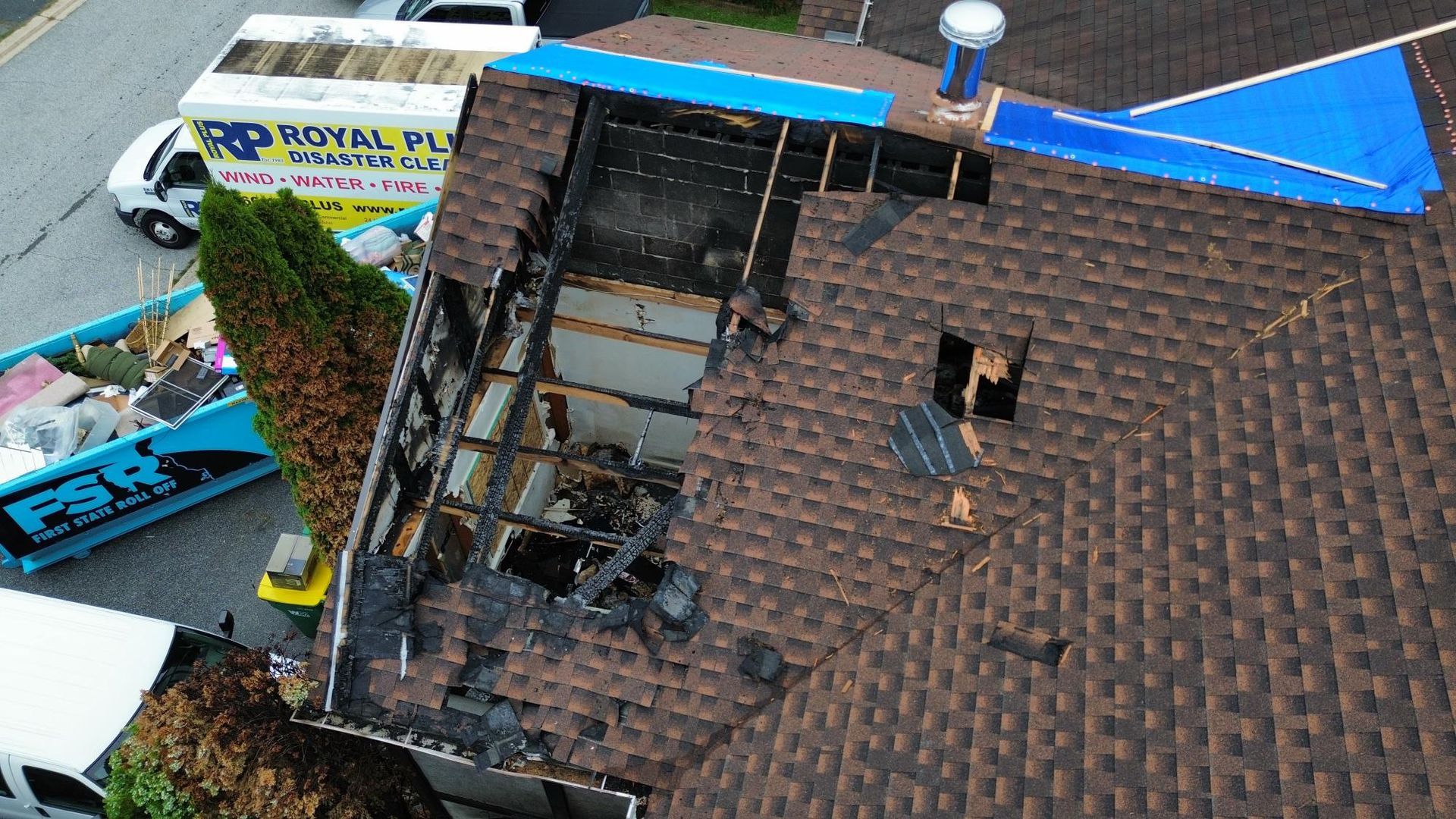 roofing damage newark