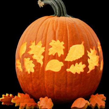 cookie cutters used to cut out shapes in pumpkin carving