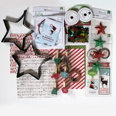 Cookie cutter templates for scrapbooking