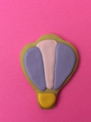 Hot Air Balloon Sugar Cookie