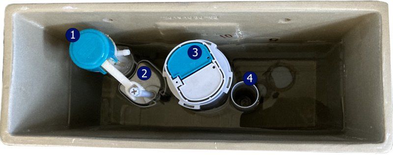 how to stop toilet from running  by Assett Plumbing and Heating Northampton