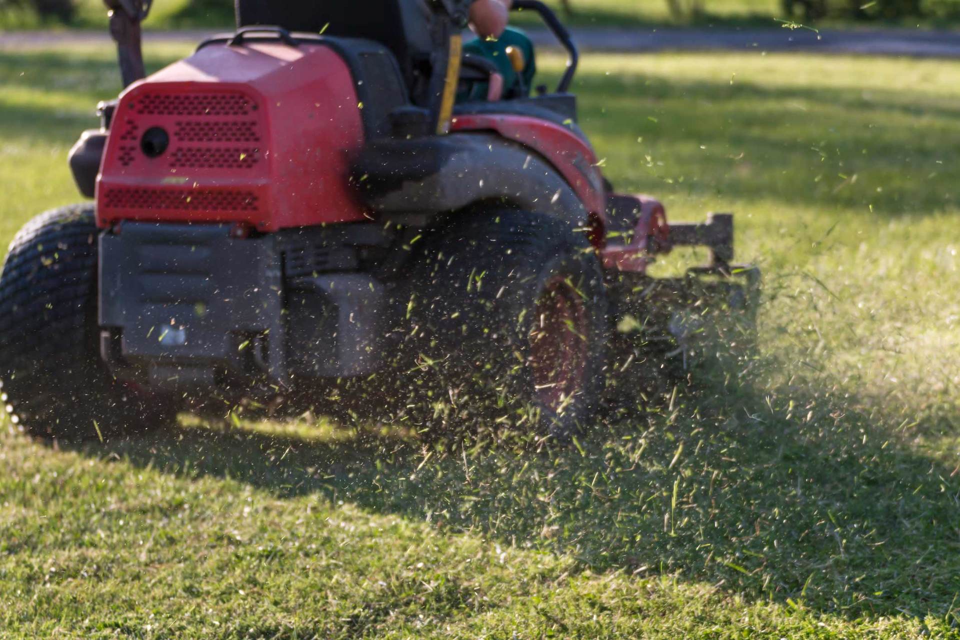 An example of a lawn mower in need of lawn mower spare parts in Perth