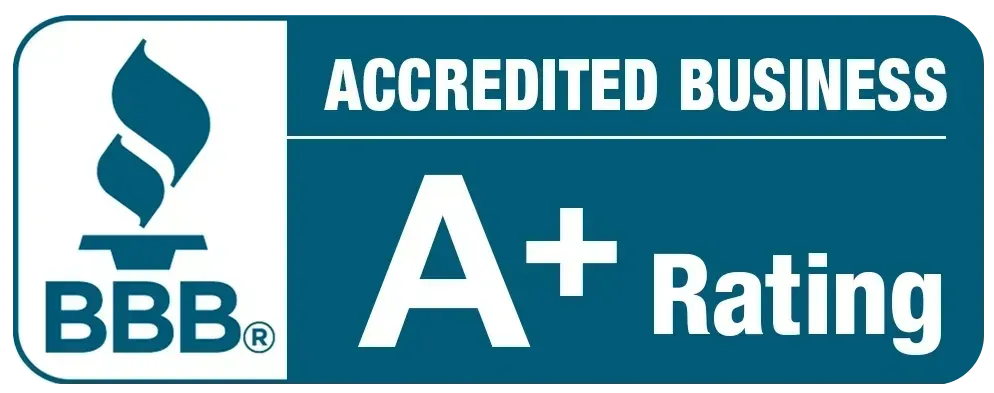 BBB Accredited Business A+ Rating