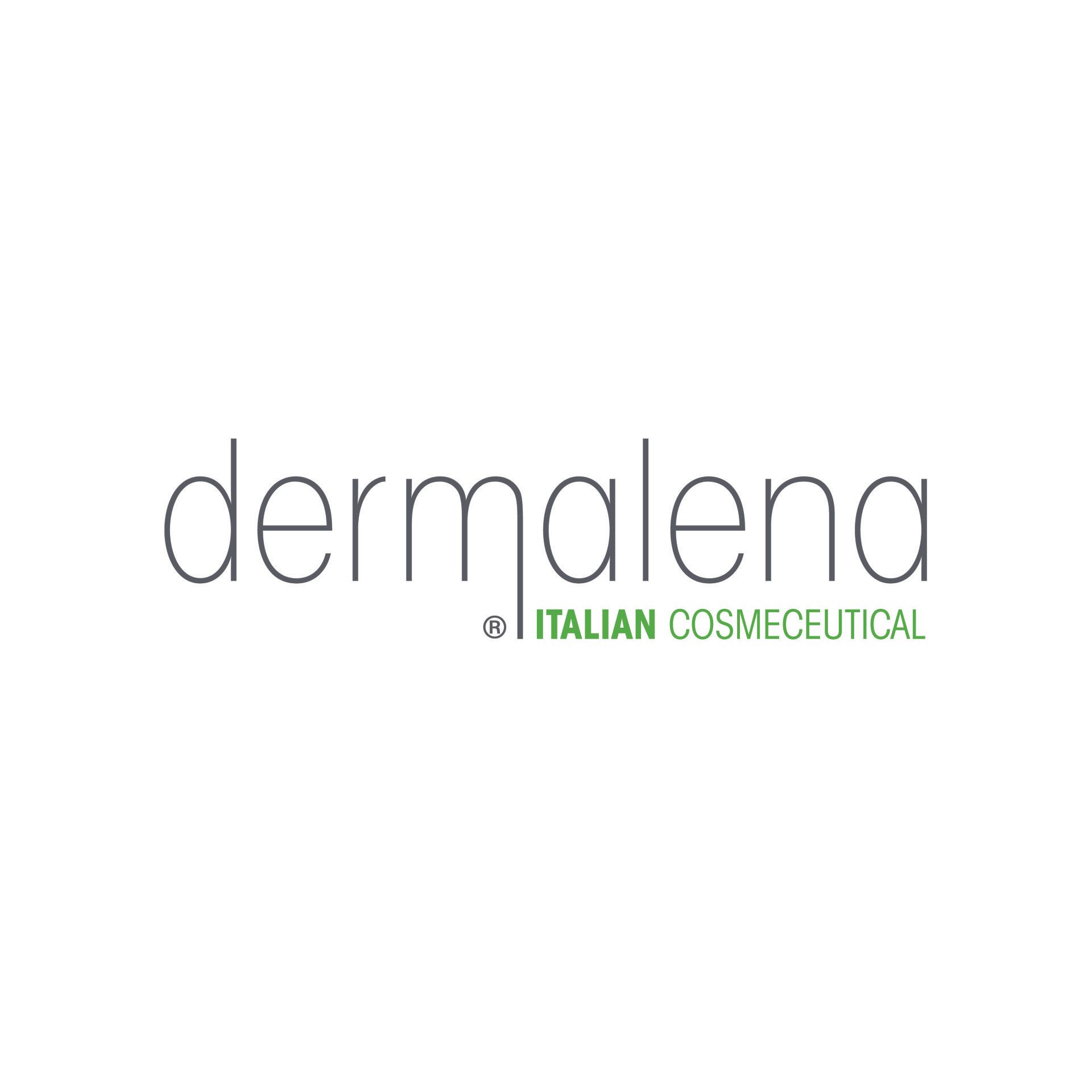 Un logo per dermalena, un'azienda cosmetica italiana.