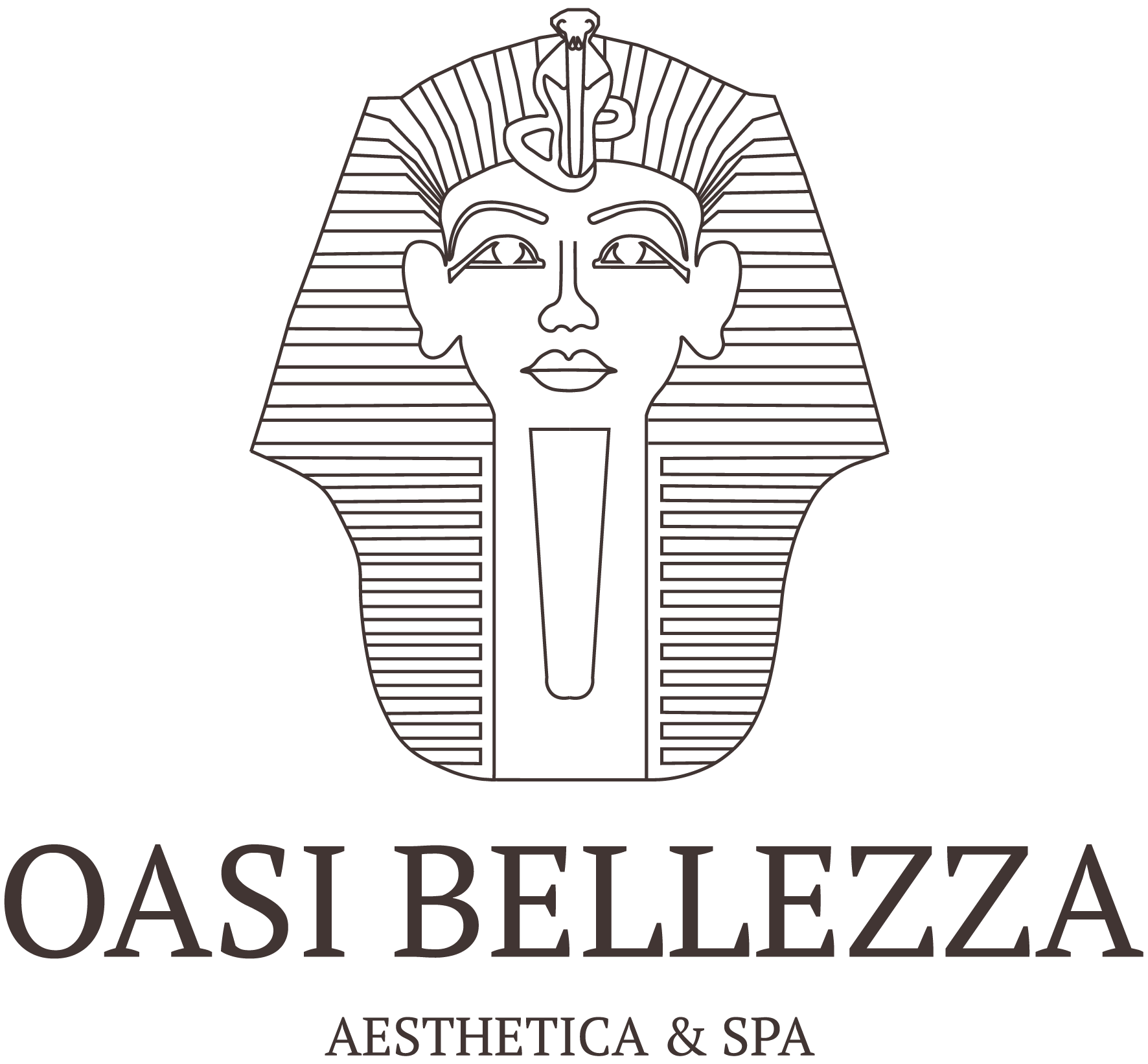 logo figurativo sfinge di oasi bellezza morbio inferiore logo oasi bellezza morbio inferiore