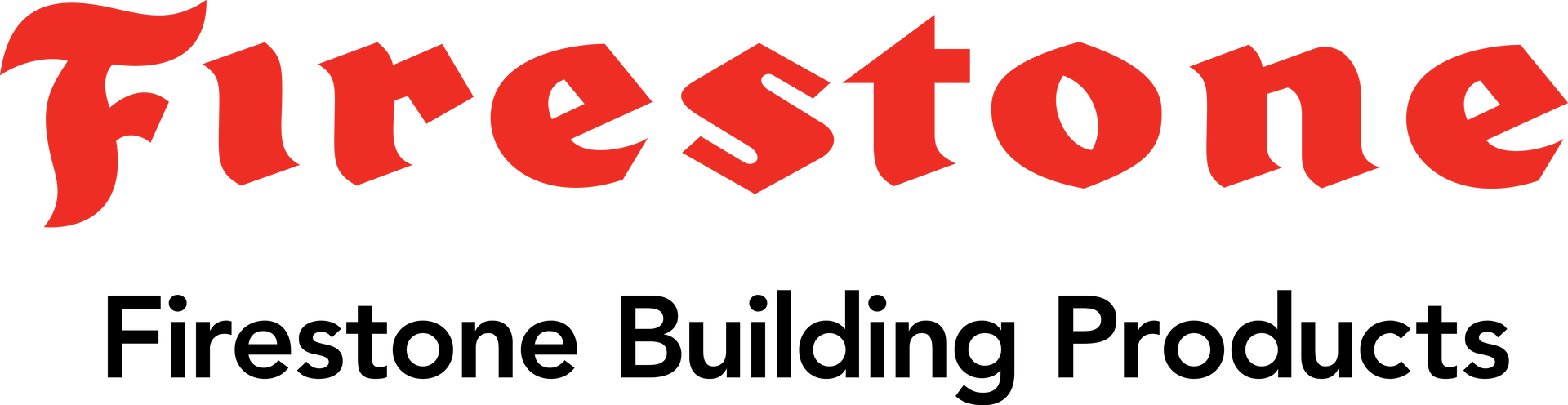 Firestone Building Products logo in red and black text.