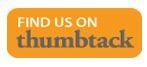 Orange rectangular button with the text 