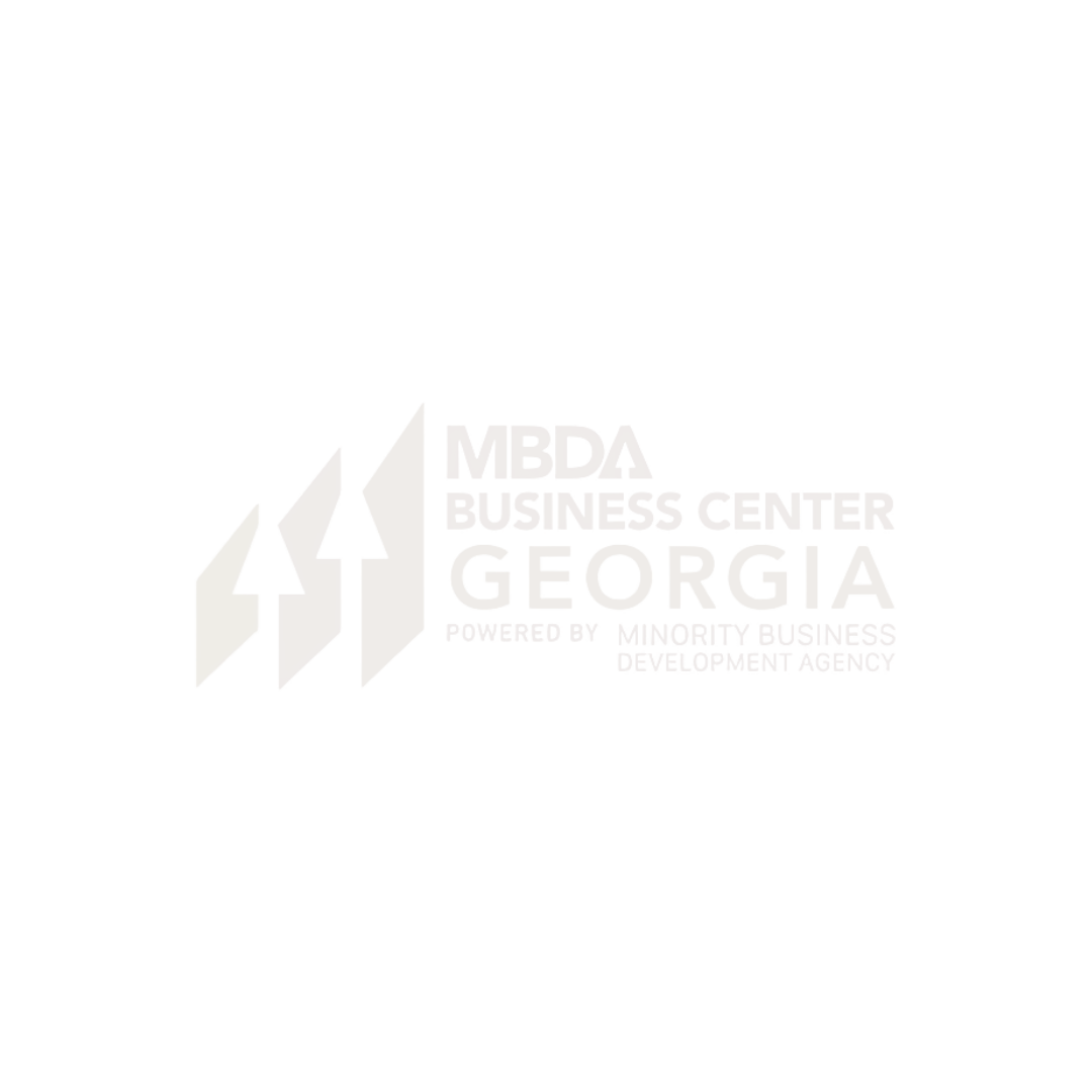 The mbda business center georgia logo is on a white background.