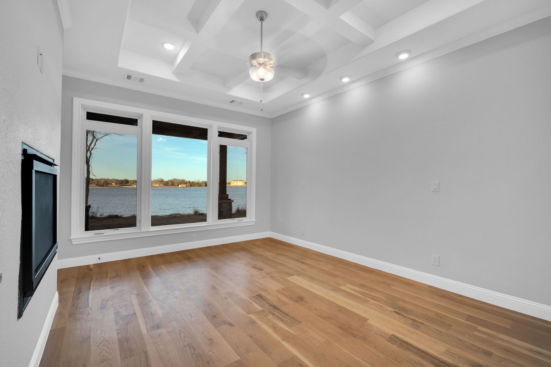 open living room design North Texas