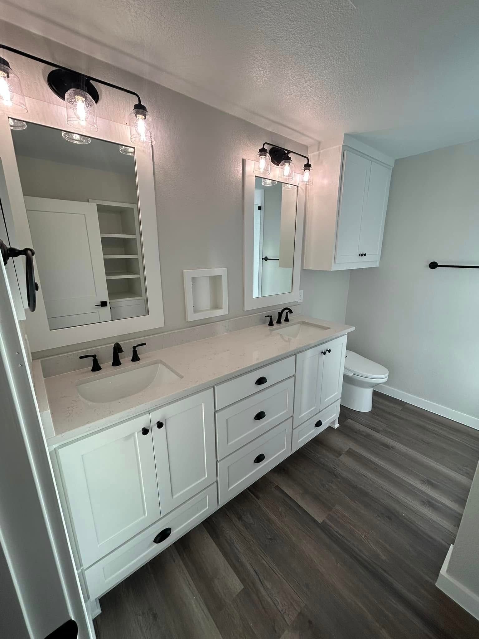 bathroom vanity remodel North Texas