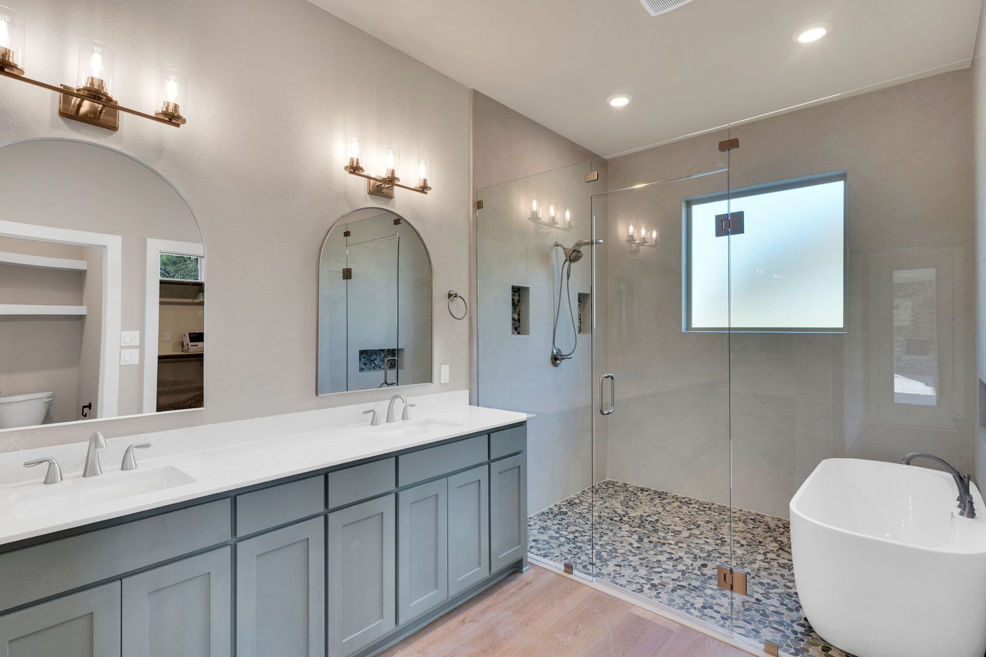 modern bathroom remodel North Texas