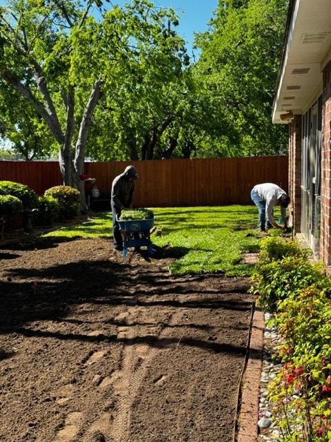 sodding installation