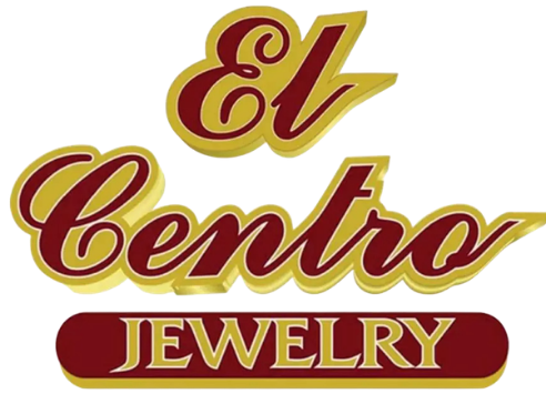 El Centro Jewelry logo in red and gold script on a white background