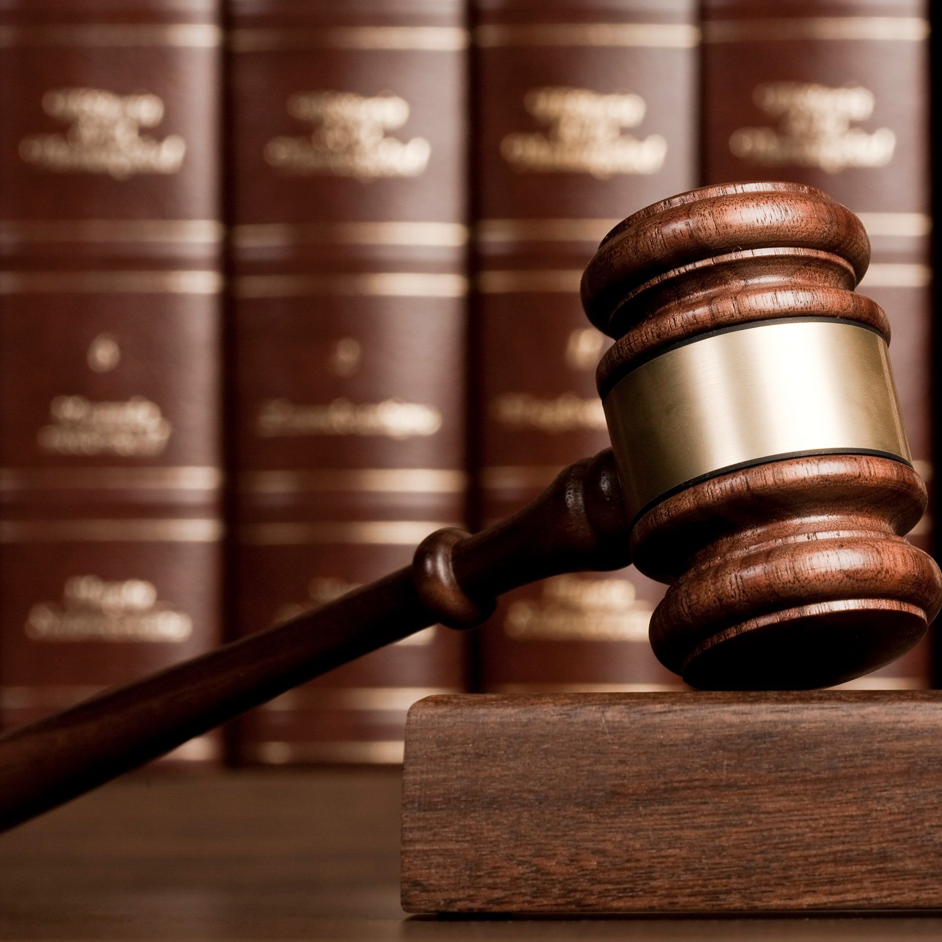 Gavel In Front Of Law Books — Charlottesville, VA — Skeen Law Offices